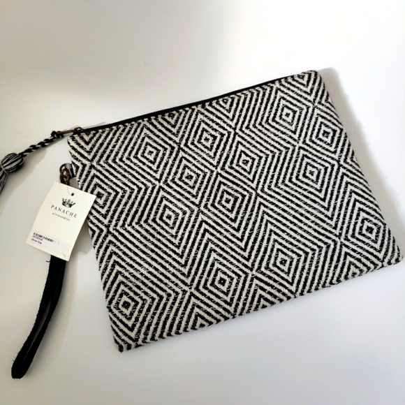 Panache Accessories - Panache Woven Pouch Bag
